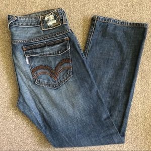 Levi's Silvertab Slim Straight Fit Flap Pocket Jeans Mens W36 L30